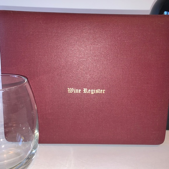 Vintage Tastevin Wine Register Book - Picture 2 of 14